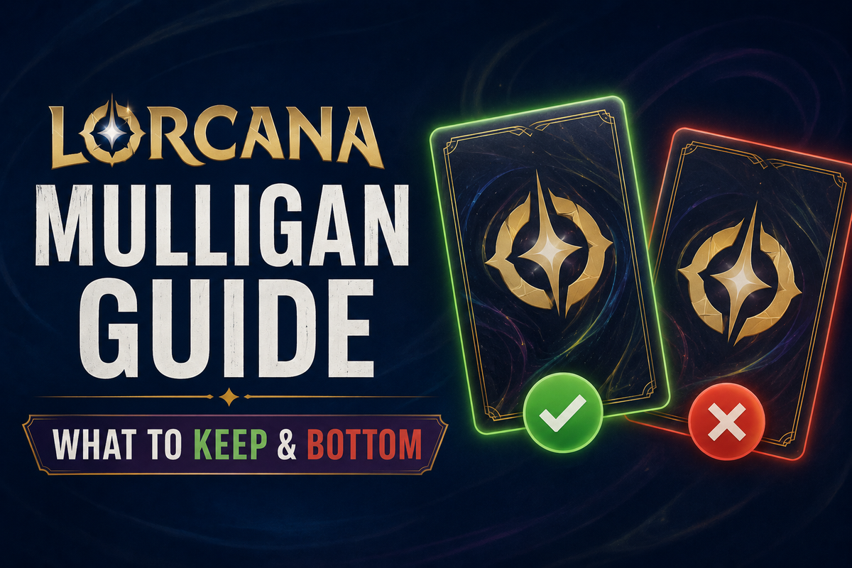 Lorcana Mulligan Guide: What to Keep & Bottom