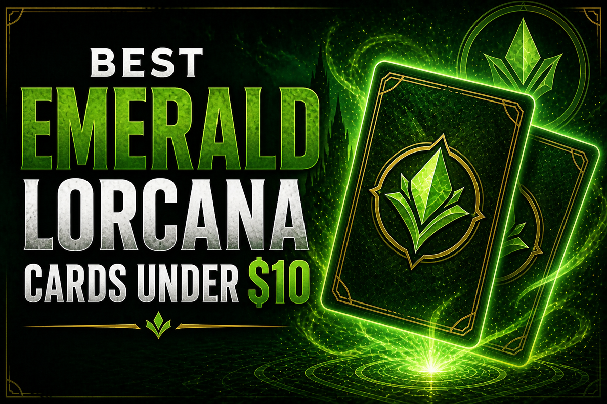 Best Emerald Lorcana Cards Under $10 (2026 Strategy Guide)