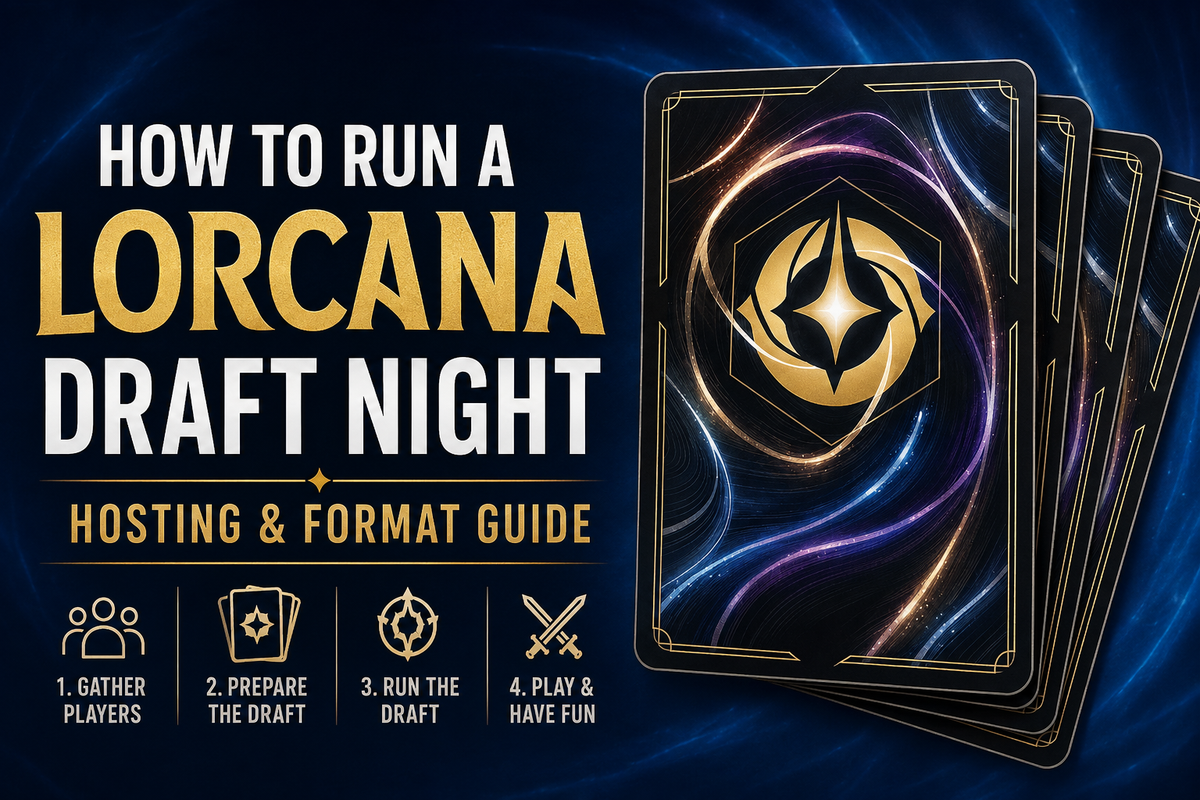 How to Run a Lorcana Draft Night — Hosting & Format Guide (2026)