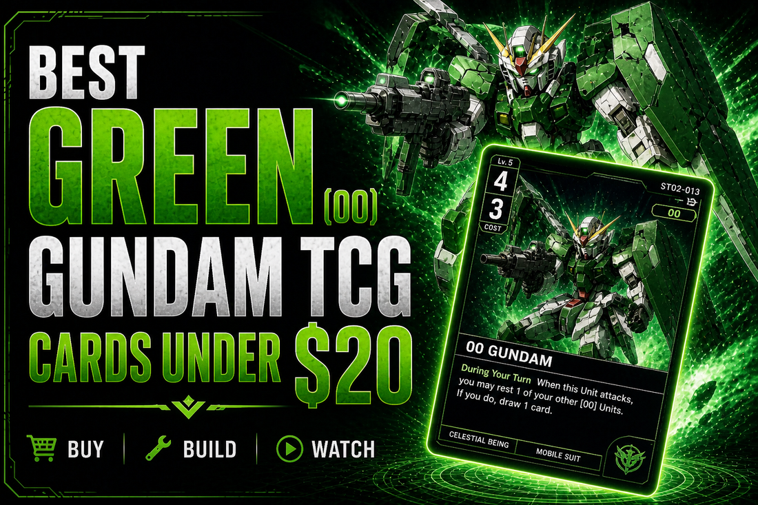Best Green (00) Gundam TCG Cards Under $20 (2026 Strategy Guide)