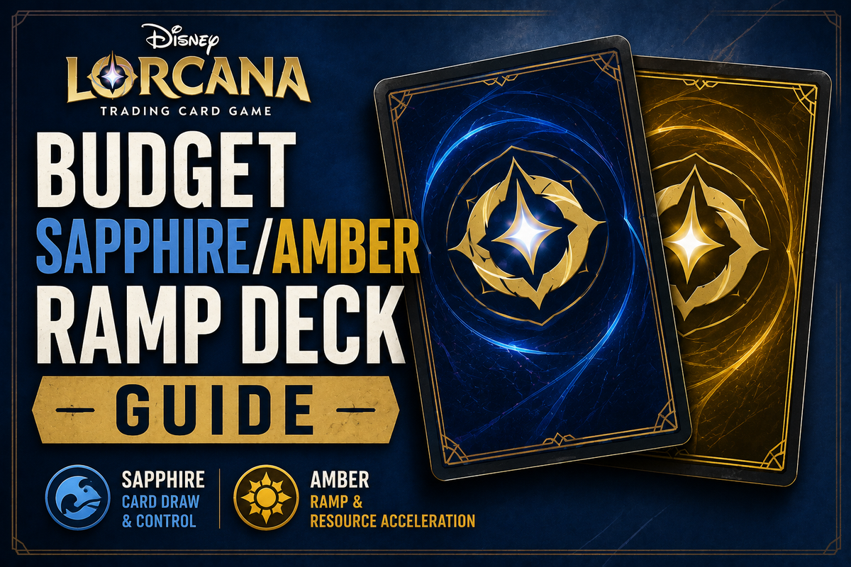 Budget Lorcana Sapphire/Amber Ramp Deck Guide