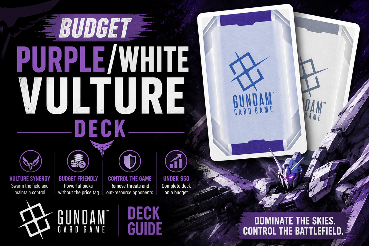 Budget Purple/White Vulture Deck | Gundam Card Game