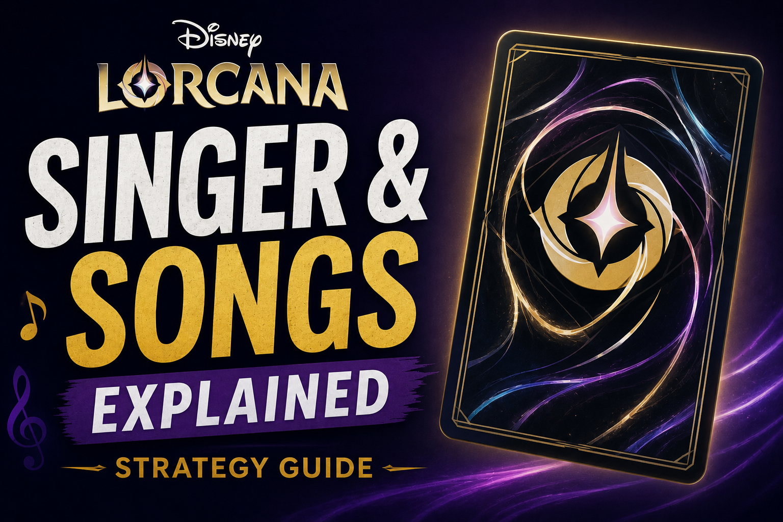 Disney Lorcana Singer & Songs Explained — Strategy Guide