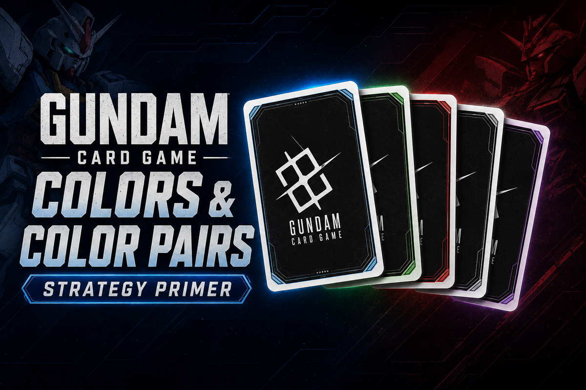 Gundam Card Game Colors & Color Pairs — Strategy Primer