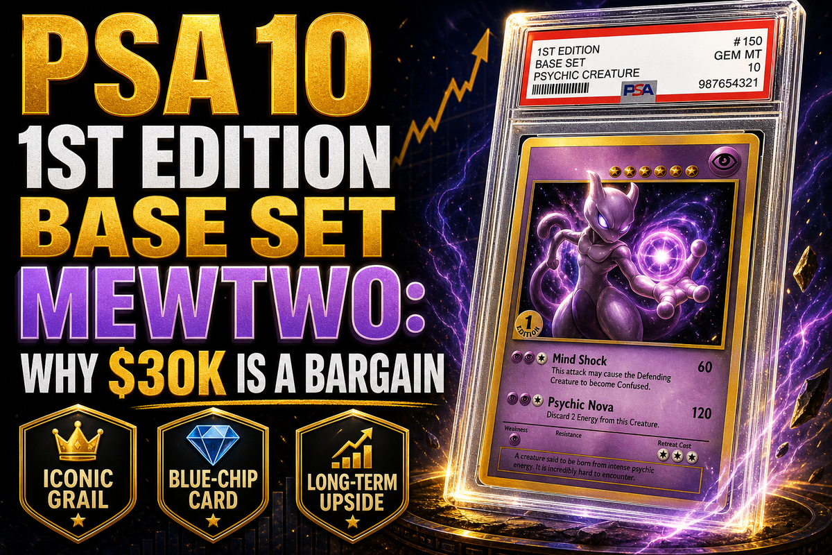 PSA 10 1st Edition Base Set Mewtwo: Why $30k is a Bargain (2026)