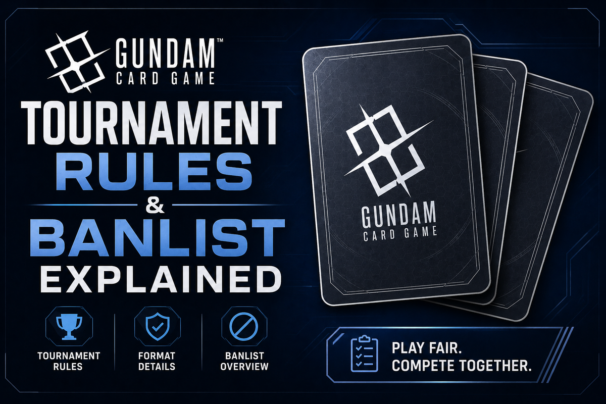 Gundam Card Game Tournament Rules & Banlist Explained (2026)