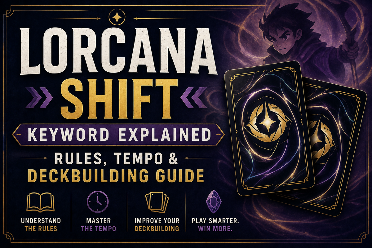 Lorcana Shift Keyword Explained — Rules, Tempo & Deckbuilding Guide