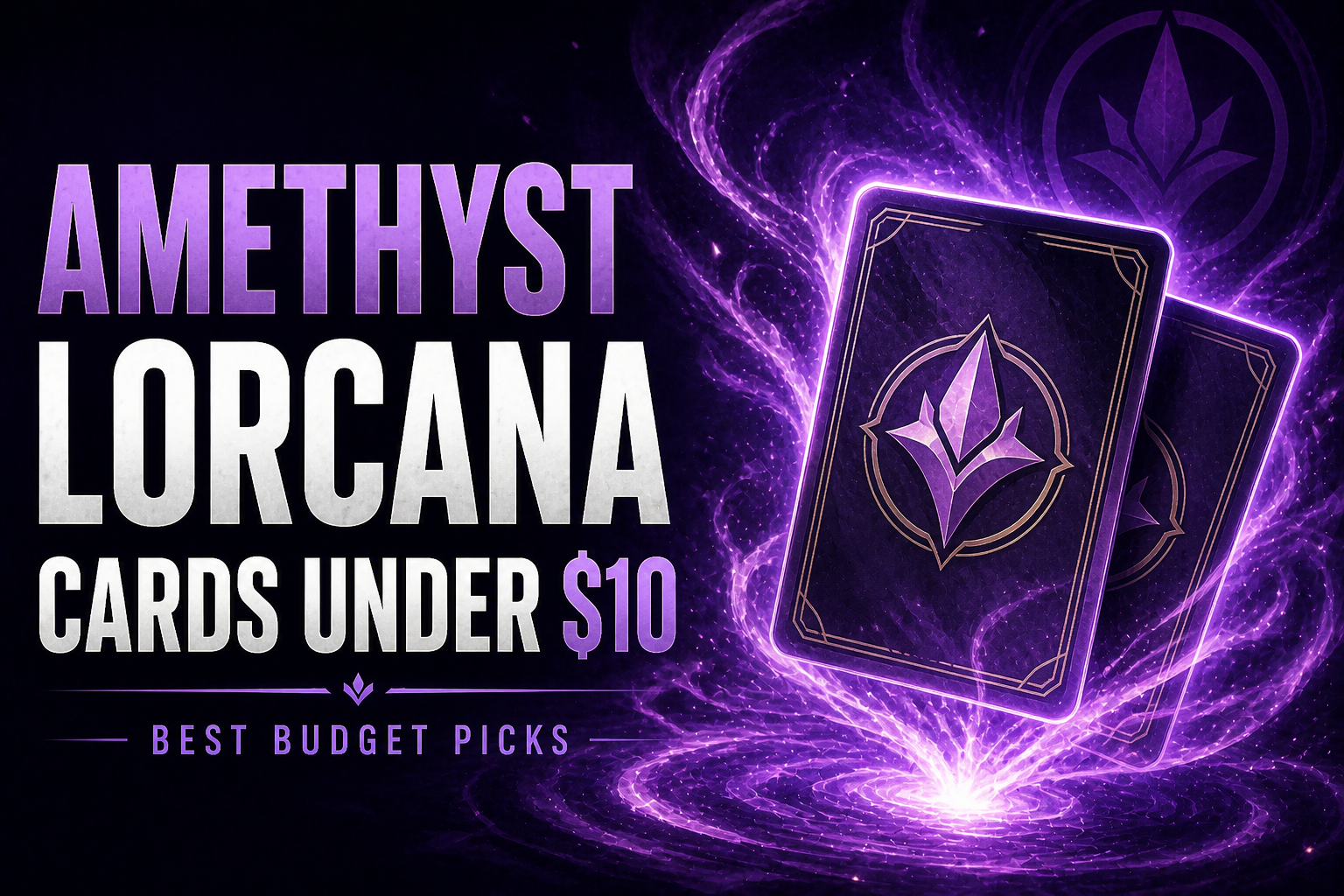 Best Disney Lorcana Amethyst Cards Under $10 — Draw & Bounce Staples