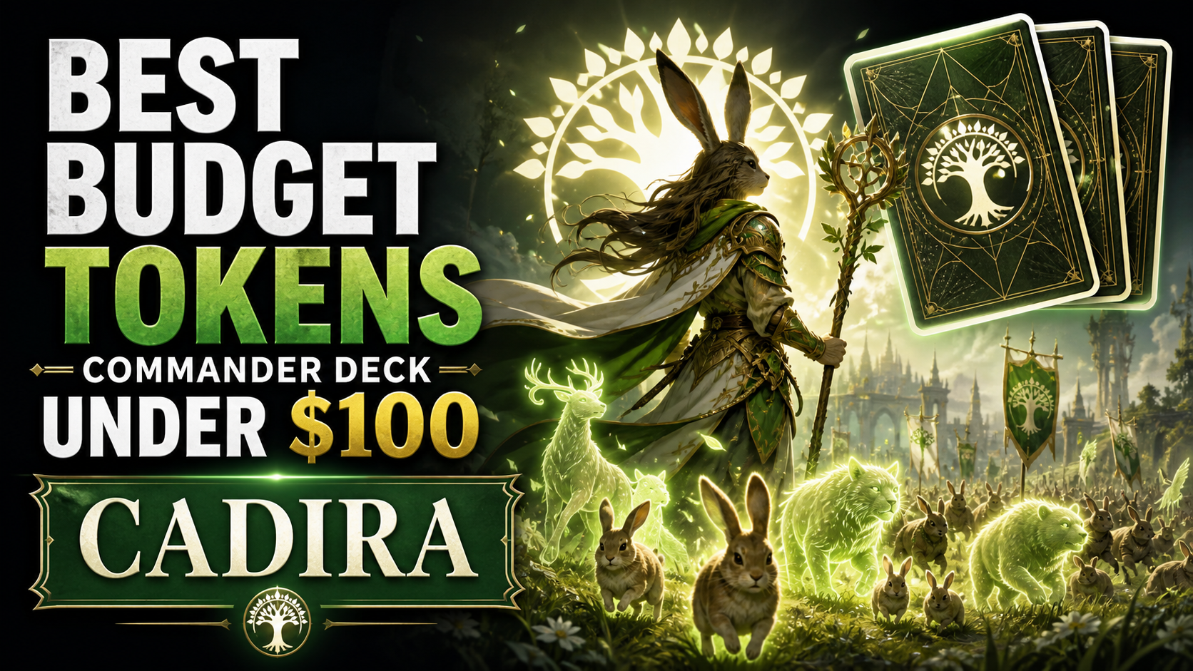 Best Budget Tokens Commander Deck Under $100 (Cadira)