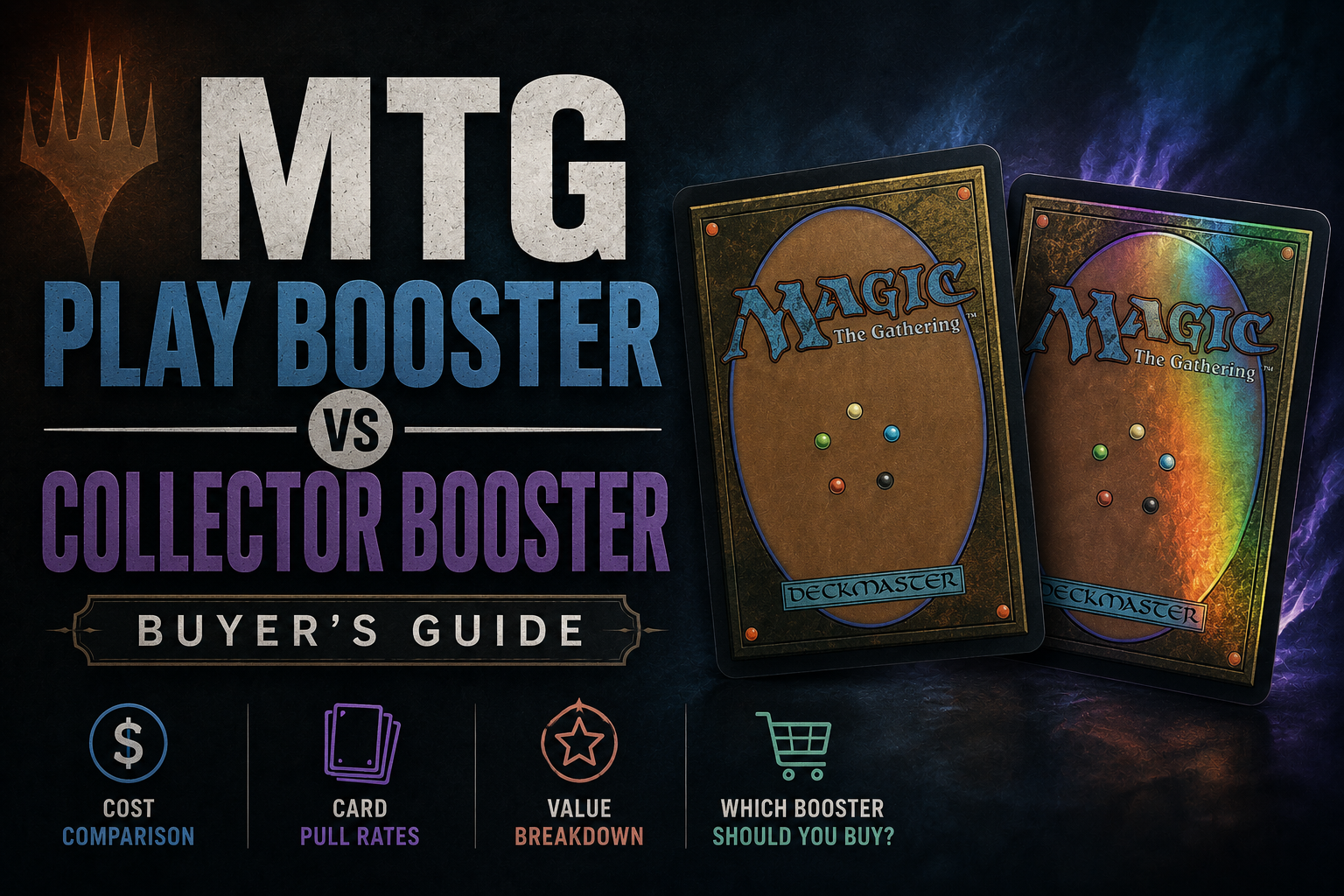 MTG Play Booster vs Collector Booster — 2026 Buyer's Guide