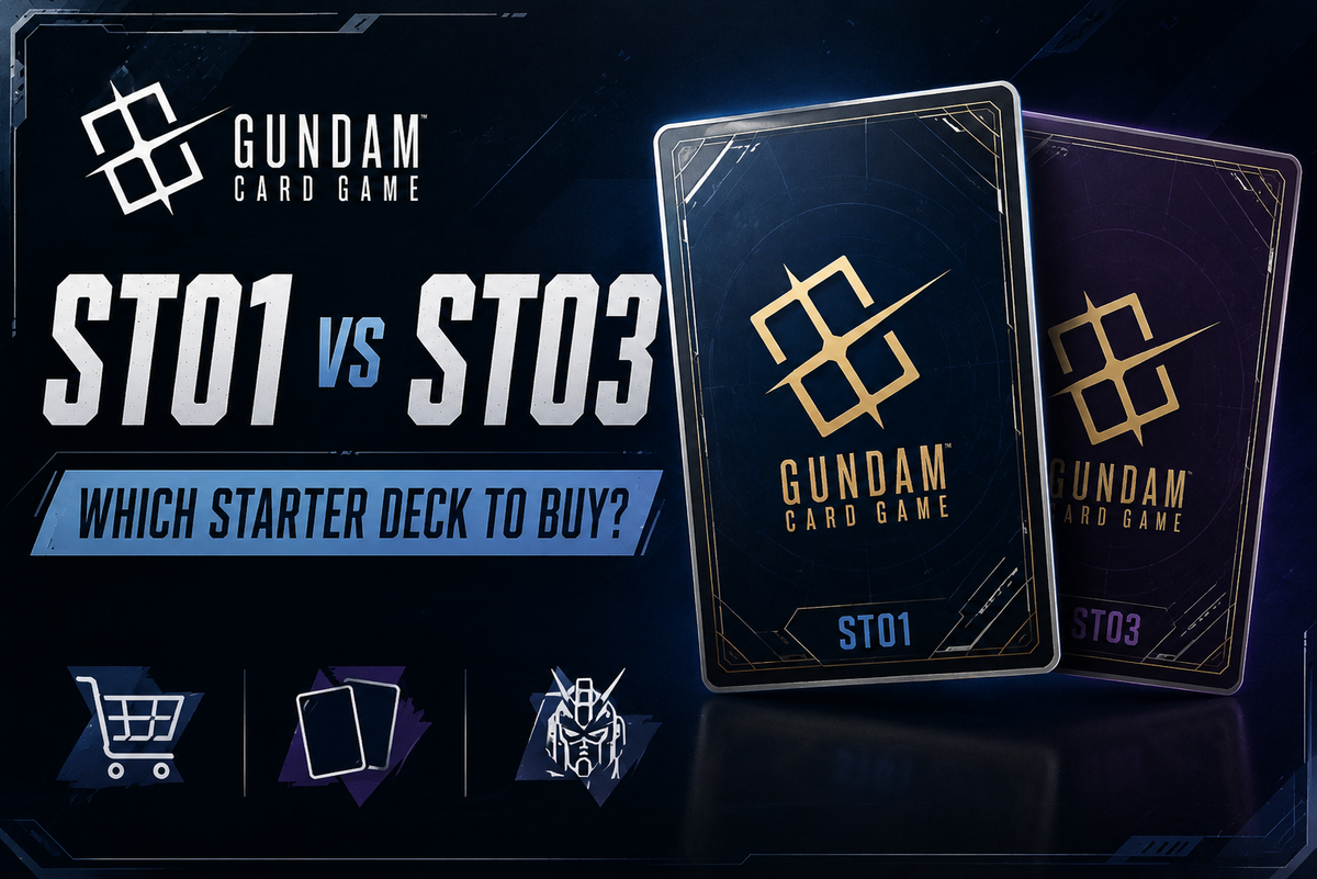 Gundam ST01 vs ST03 — Which Starter Deck to Buy
