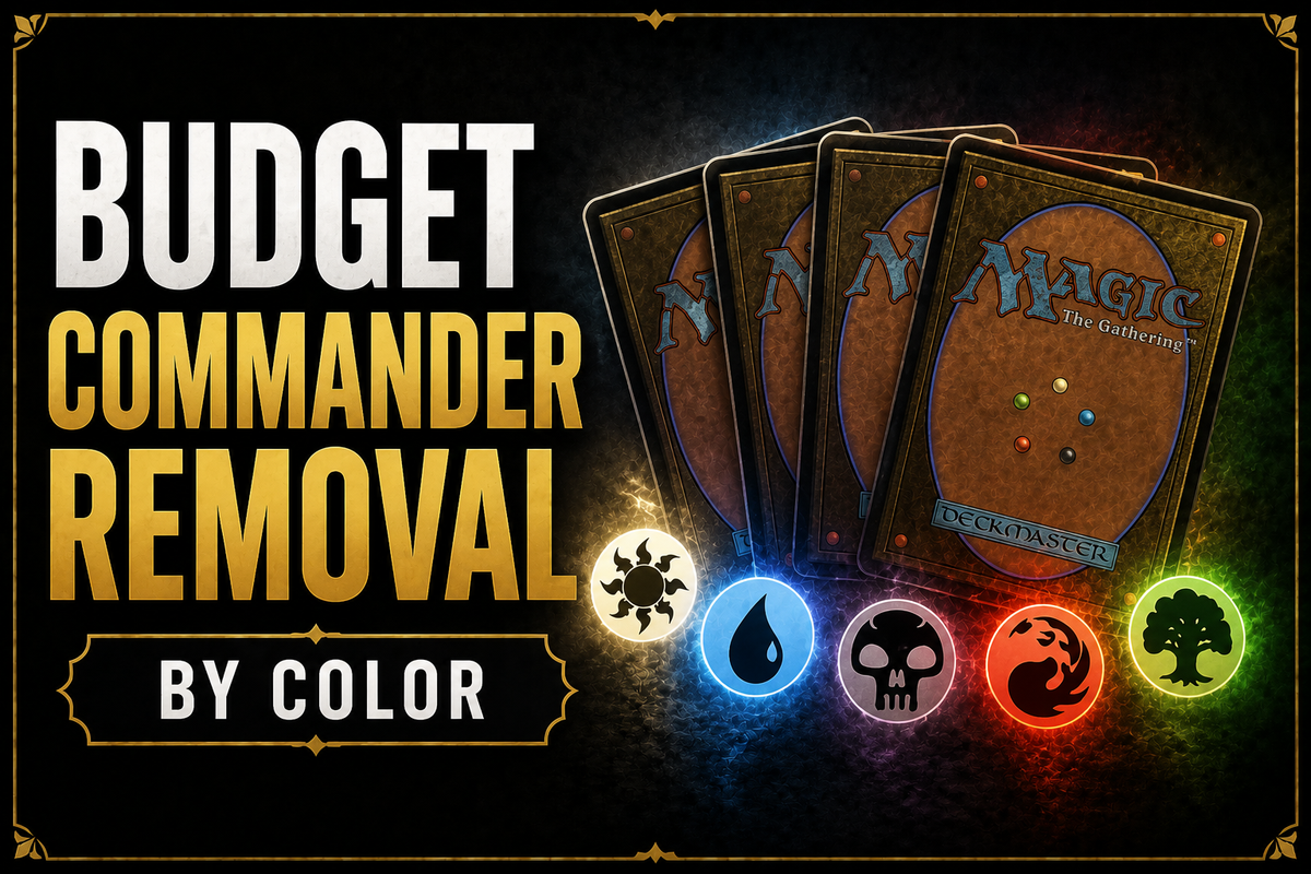 Best Budget Commander Removal by Color — MTG EDH Guide (2026)