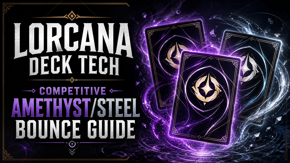 Lorcana Deck Tech: Competitive Amethyst/Steel Bounce Guide