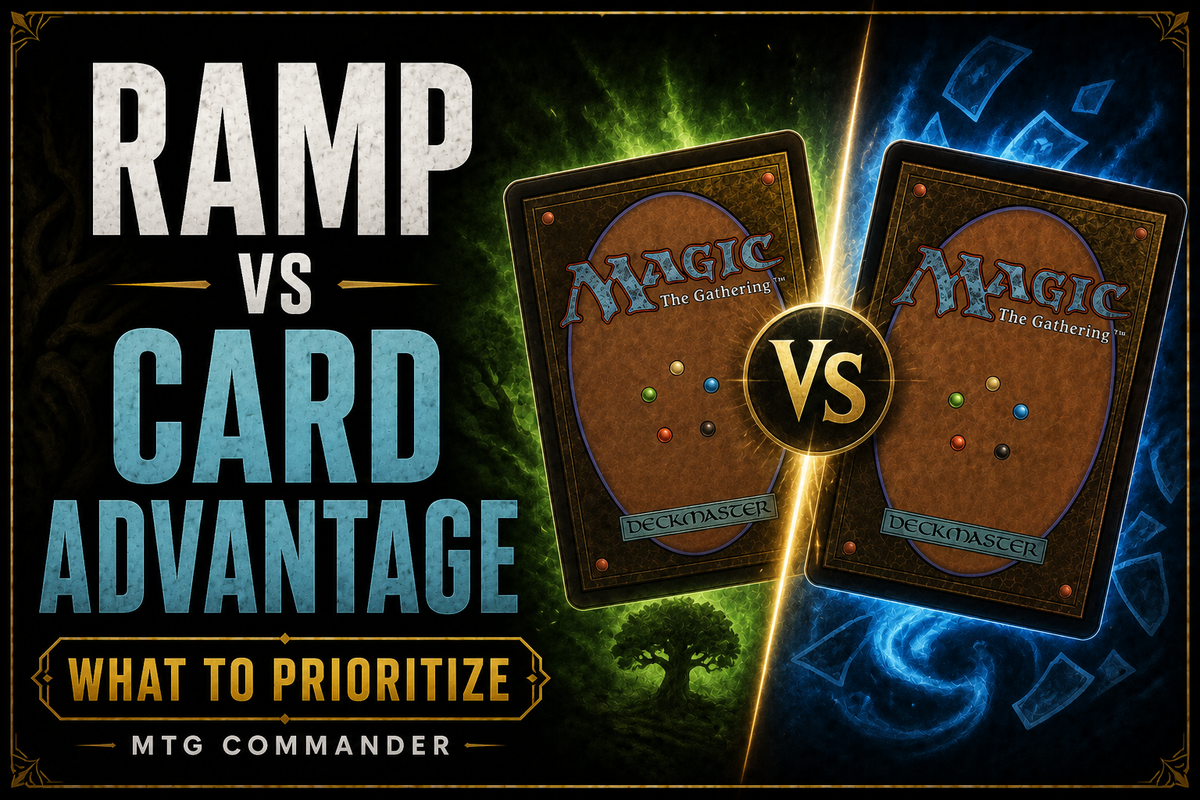 Ramp vs Card Advantage in Commander — What to Prioritize (2026)