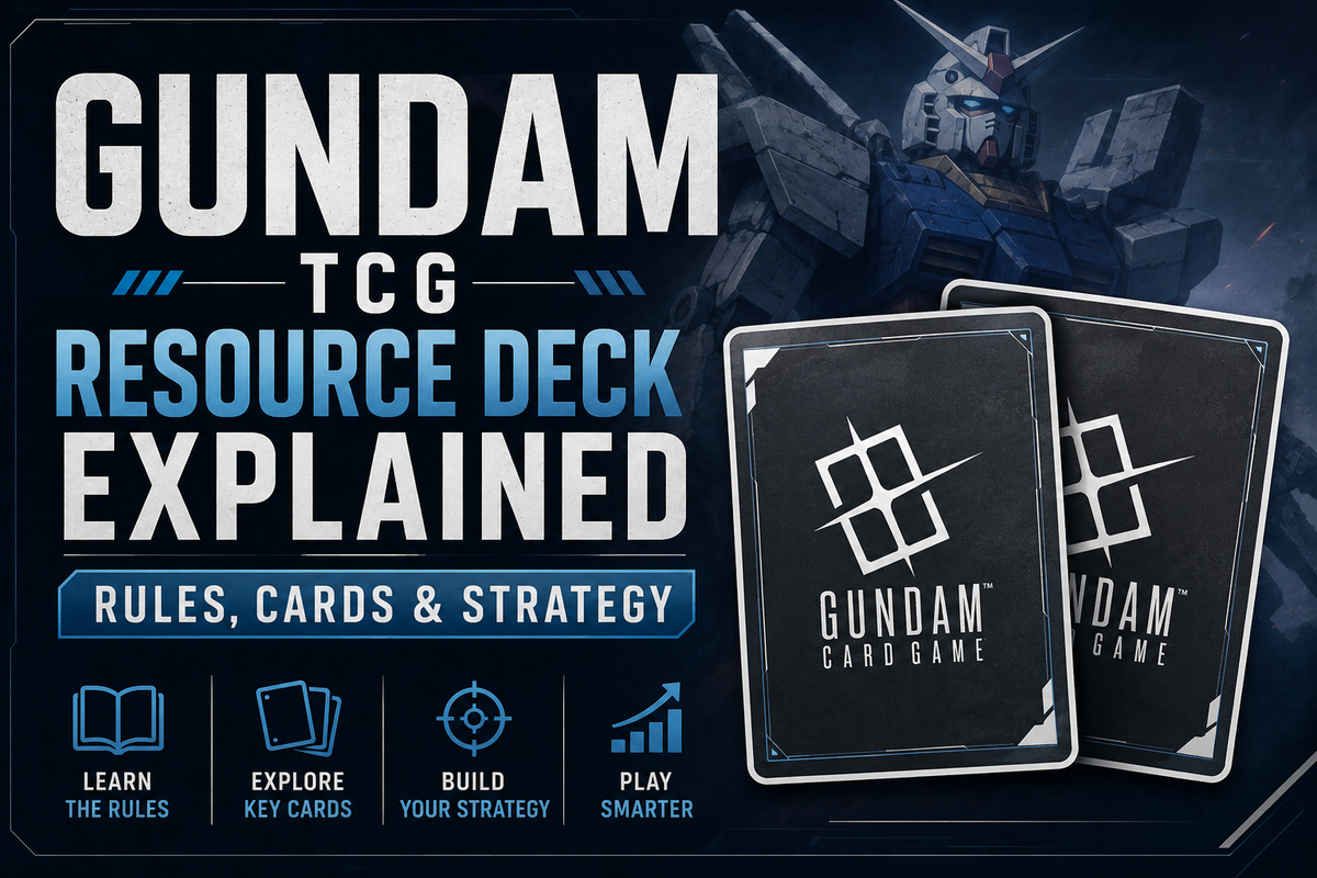 Gundam TCG Resource Deck Explained — Rules, Cards & Strategy