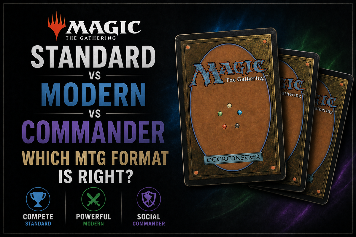 Standard vs Modern vs Commander — Which MTG Format Is Right?