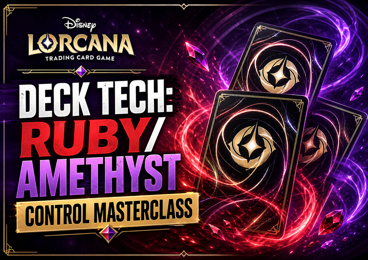 Lorcana Deck Tech: Ruby/Amethyst Control Masterclass