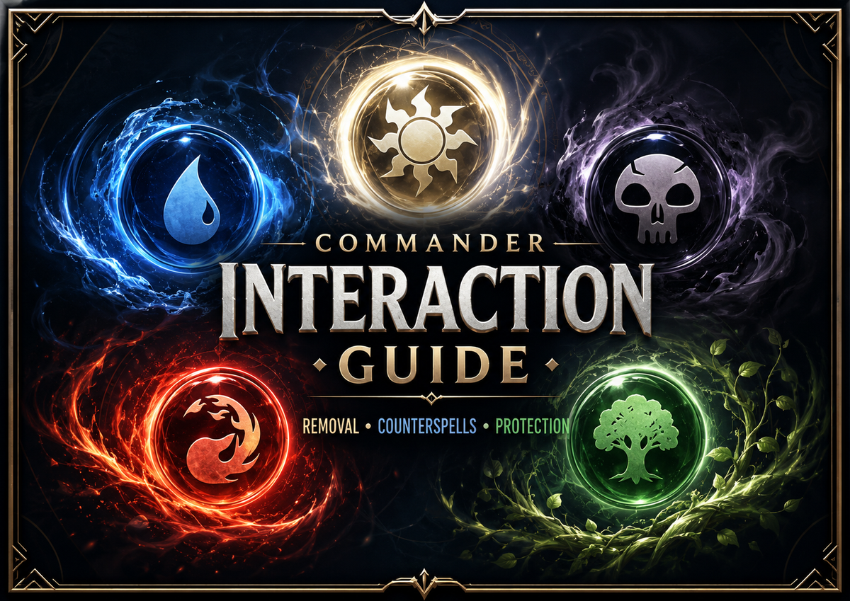 Ultimate MTG Commander Interaction Guide: Removal & Counterspells