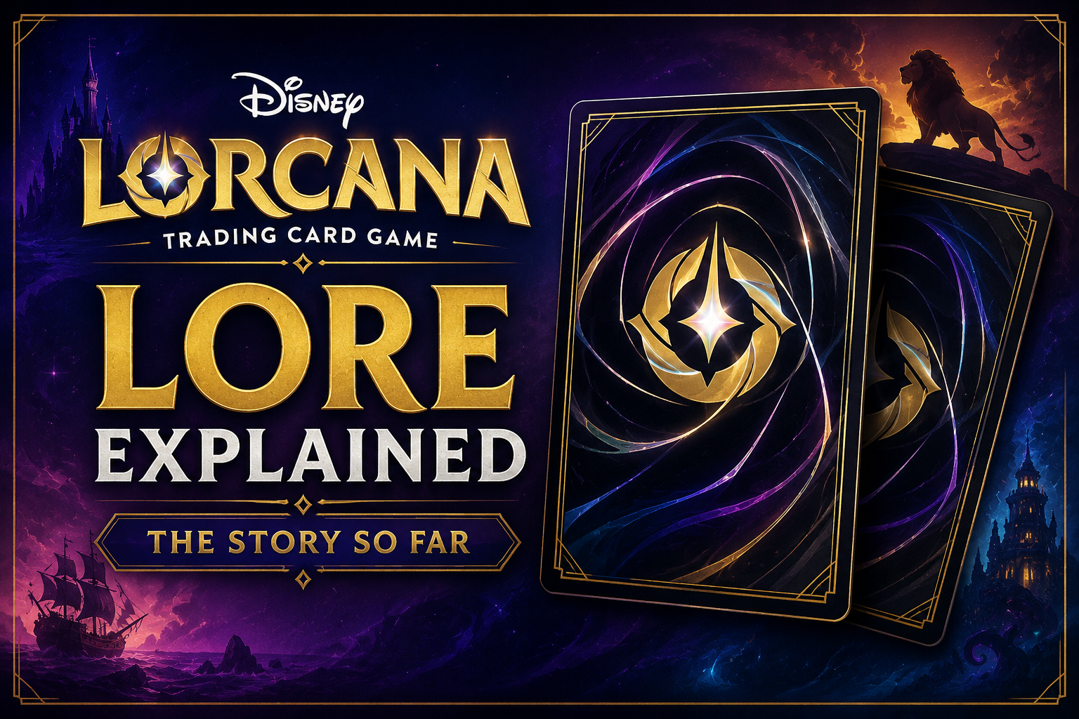 Disney Lorcana Lore Explained — The Story So Far