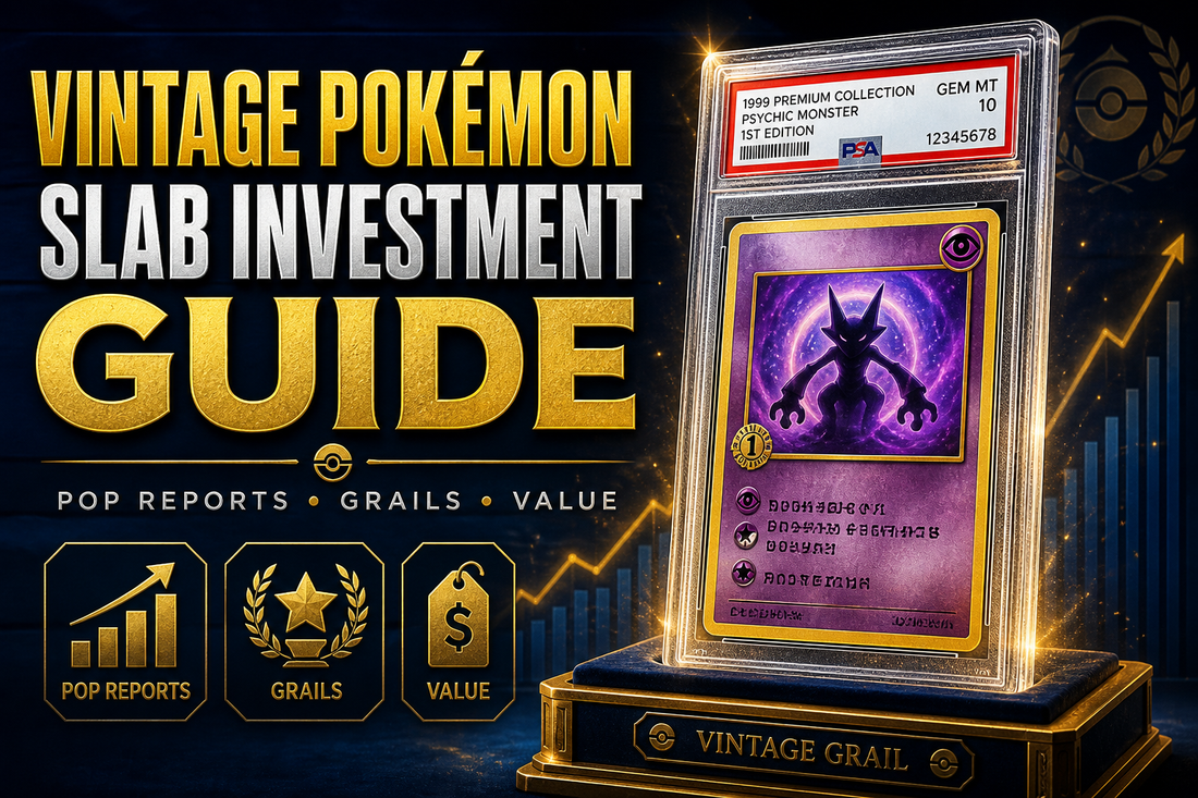 The Vintage Pokémon Slab Investment Guide (2026 Pop Reports)
