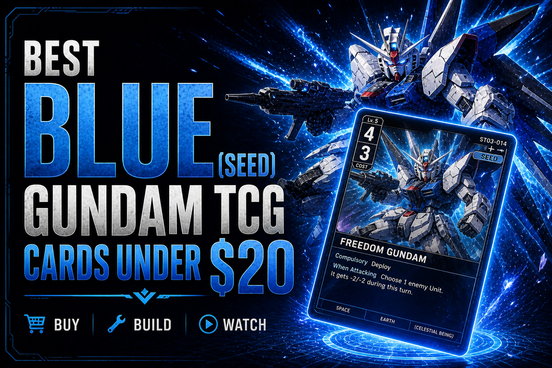 The Best Blue (SEED) Gundam Cards Under $20 (2026 Guide)