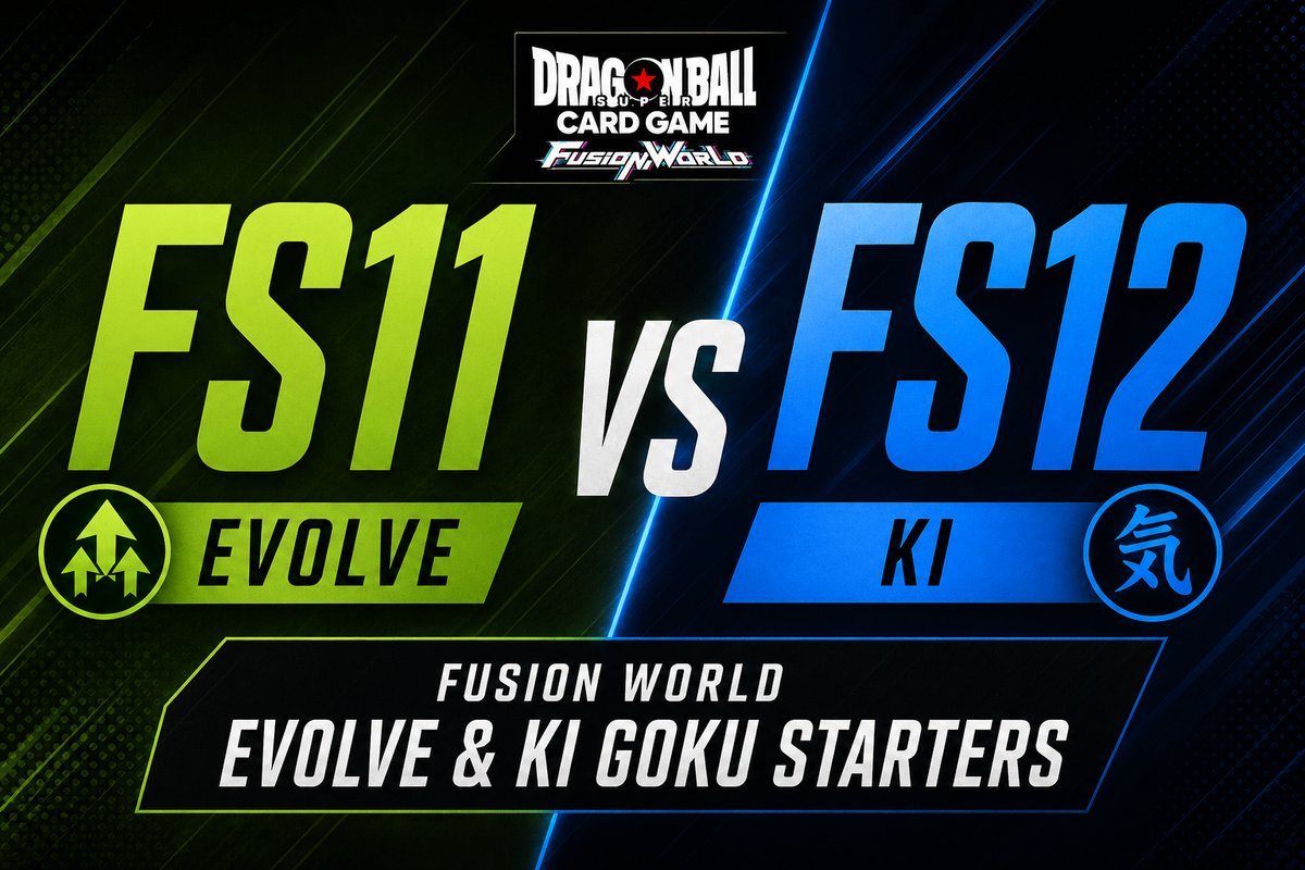 FS11 vs FS12: Fusion World Evolve & Ki Goku Starters