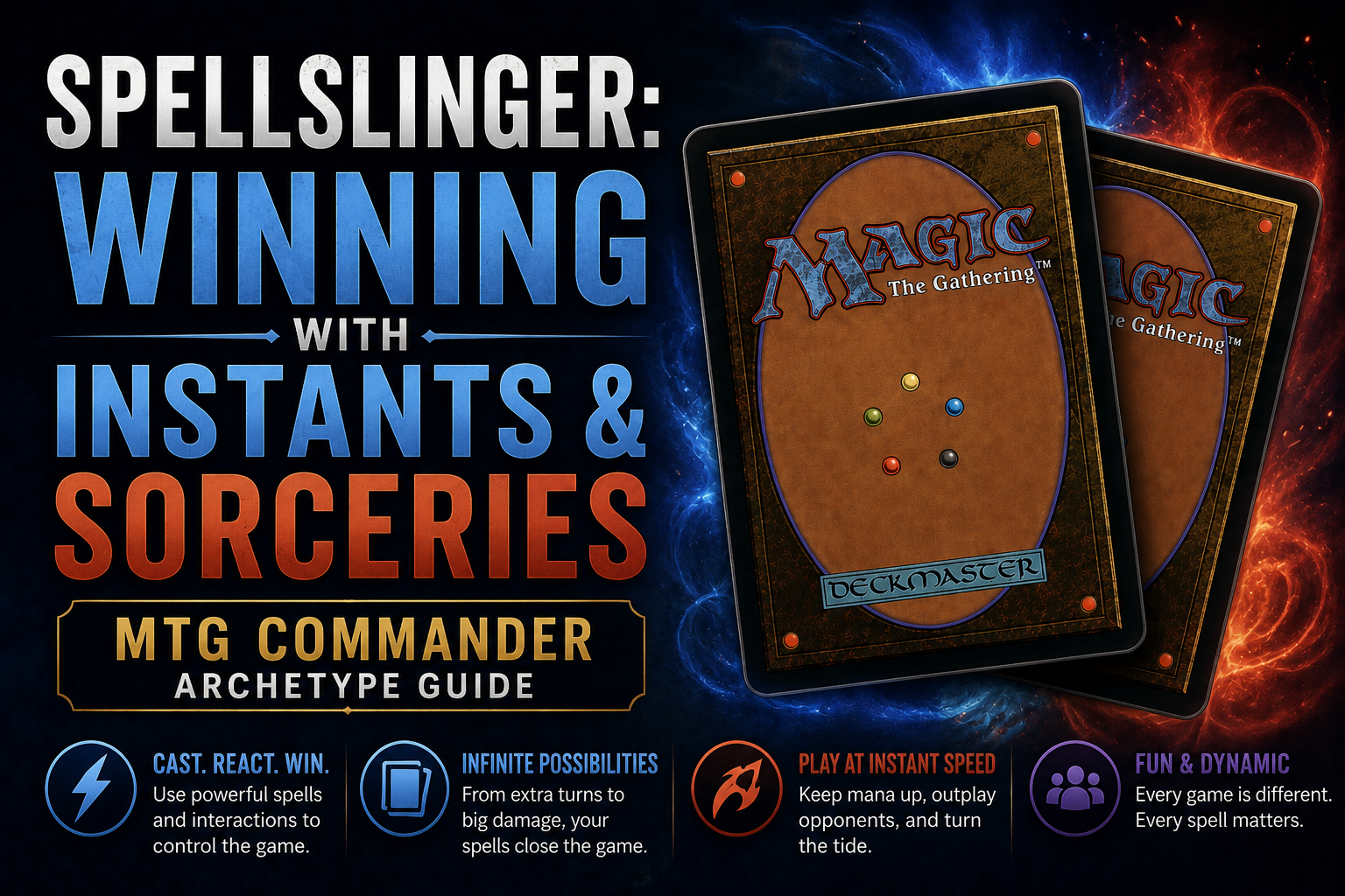 Spellslinger: Winning With Instants & Sorceries — MTG Commander Archetype Guide