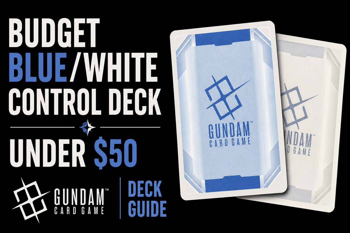 Budget Blue/White Control Deck | Gundam Card Game
