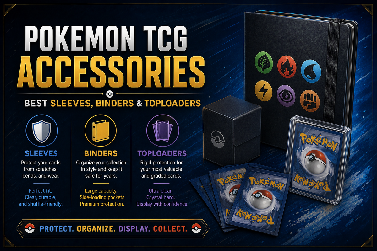 Pokemon TCG Accessories: Best Sleeves, Binders & Toploaders