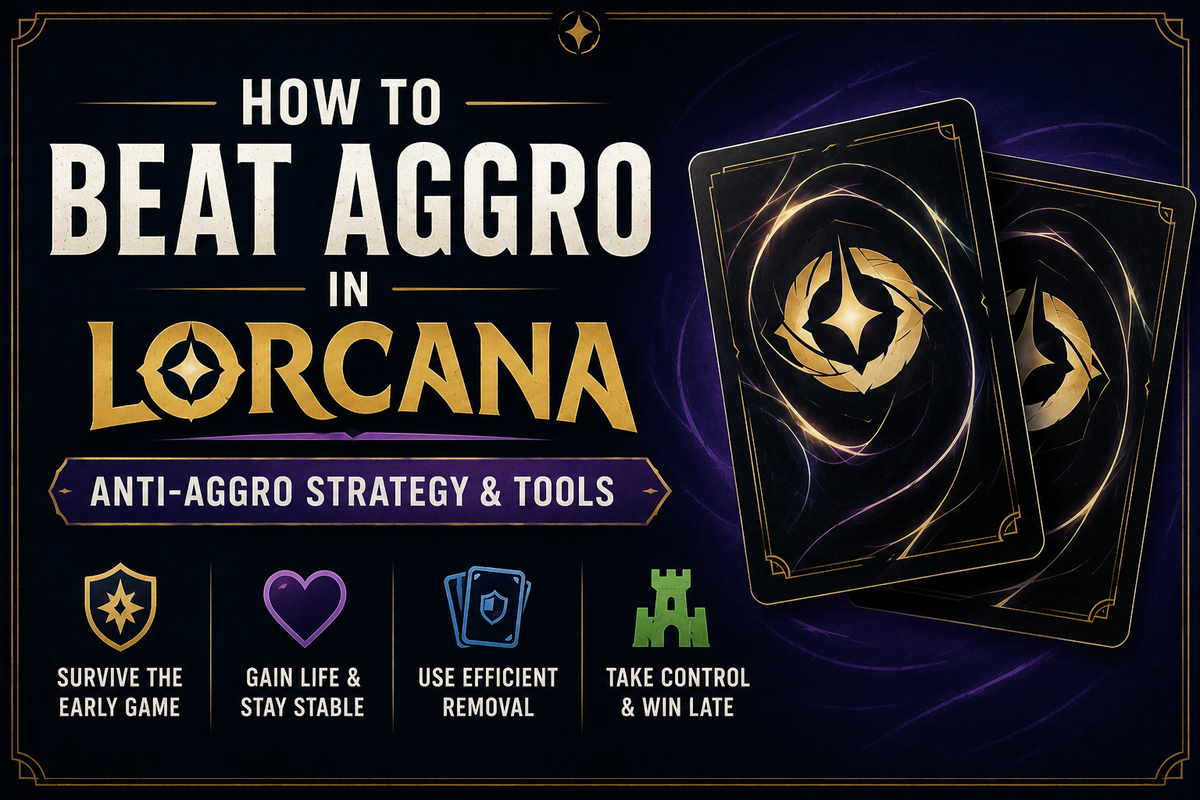 How to Beat Aggro in Lorcana — Anti-Aggro Strategy & Tools