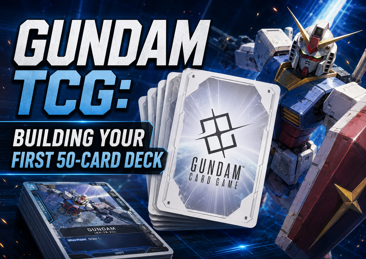 Gundam TCG: Building Your First 50-Card Deck