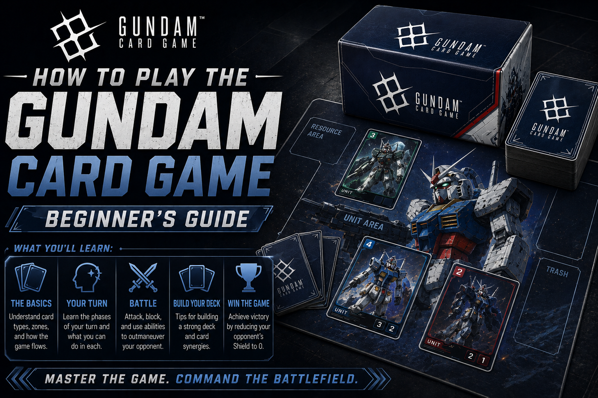 How to Play the Gundam Card Game: 2026 Beginner's Guide