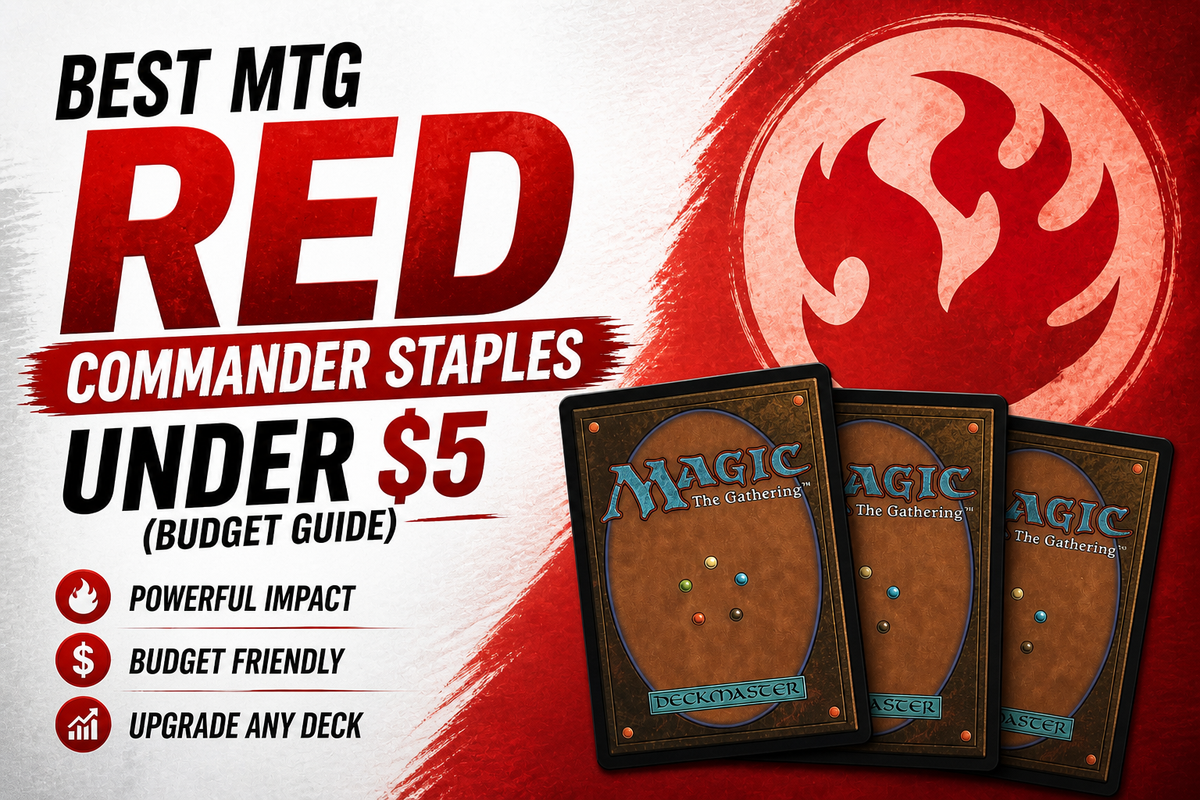 Best MTG Red Commander Staples Under $5 (Budget Guide)