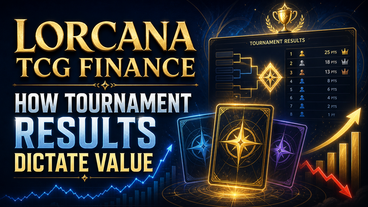 Lorcana TCG Finance: How Tournament Results Dictate Value