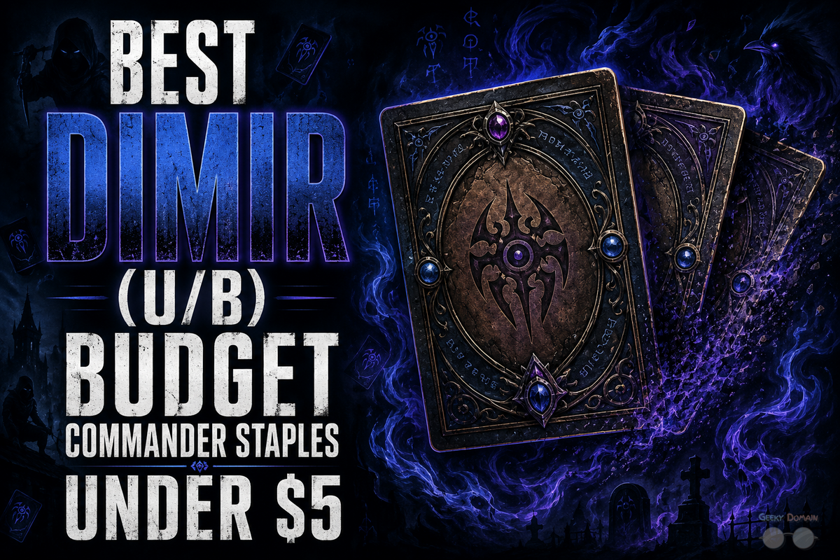 Best Dimir (U/B) Budget Commander Staples Under $5