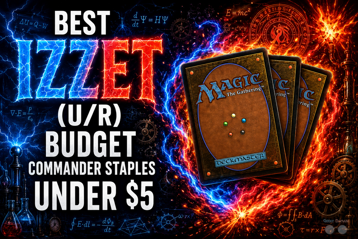 Best Izzet (U/R) Budget Commander Staples Under $5