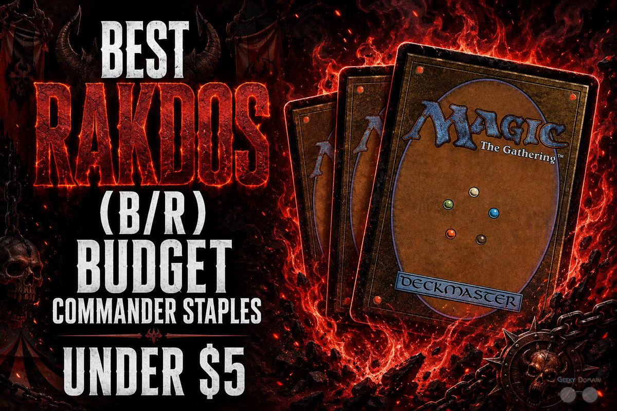 Best Rakdos (B/R) Budget Commander Staples Under $5