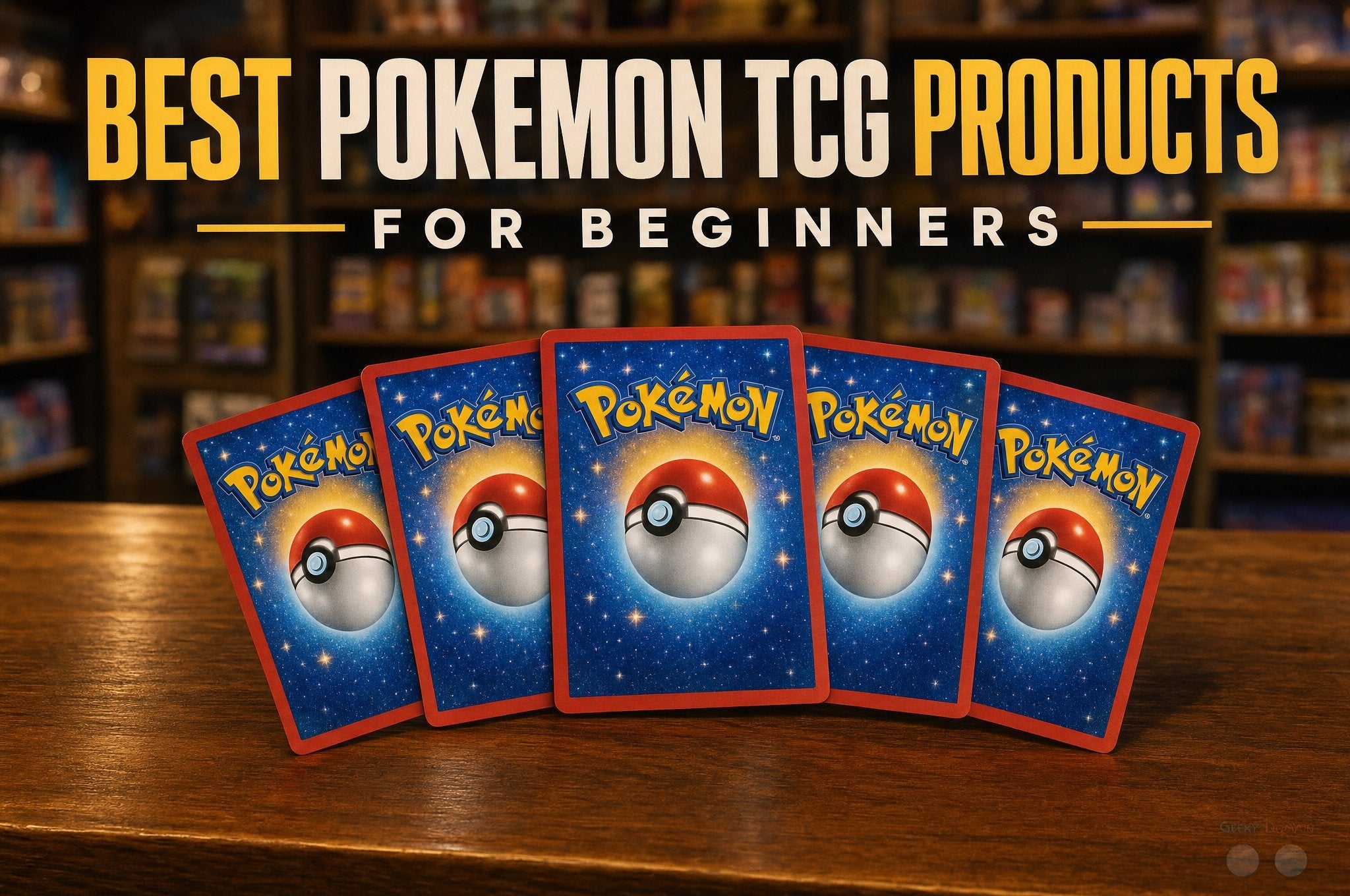 Best Pokemon TCG Products for New Collectors and Players