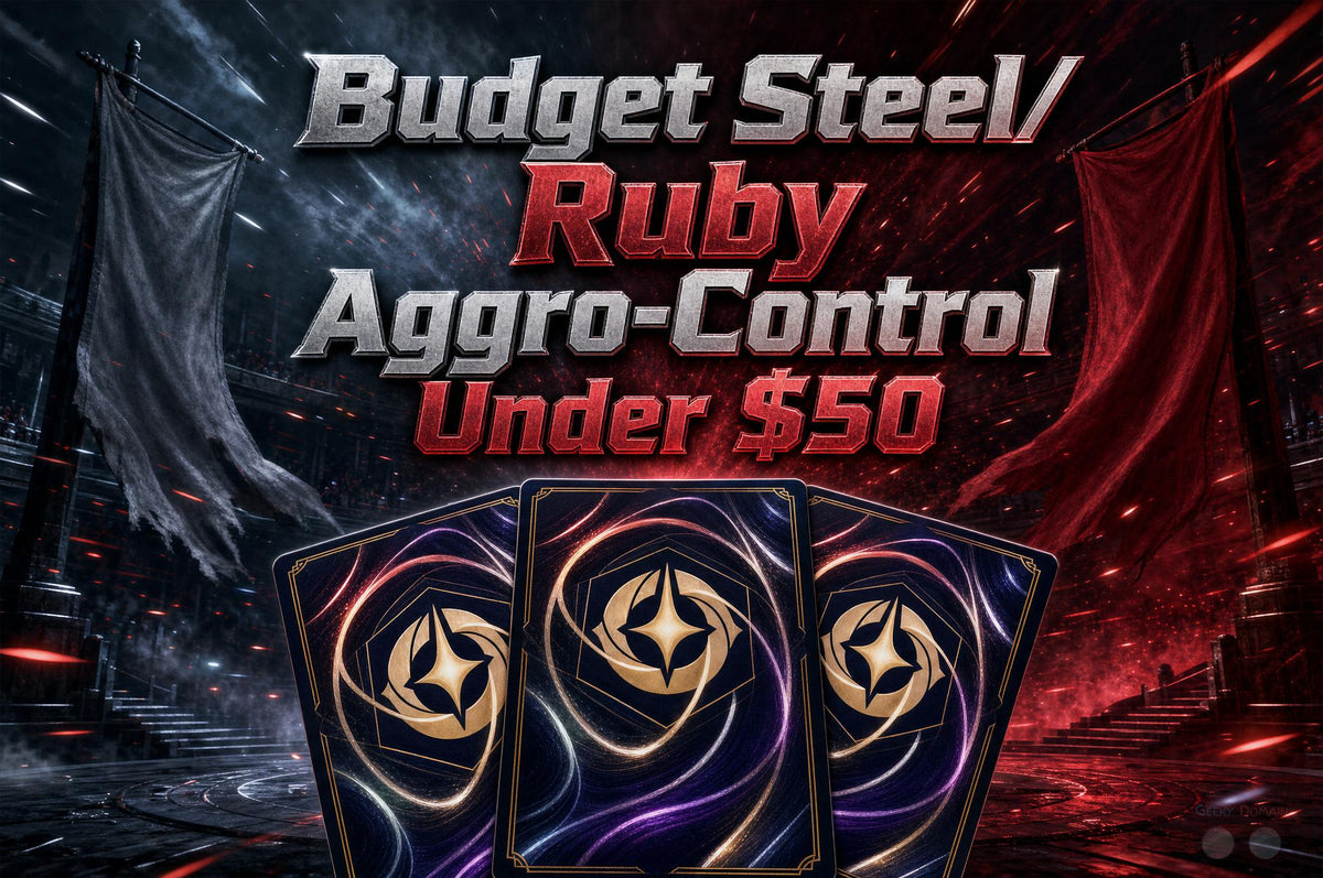 Budget Steel/Ruby Aggro-Control Under $50