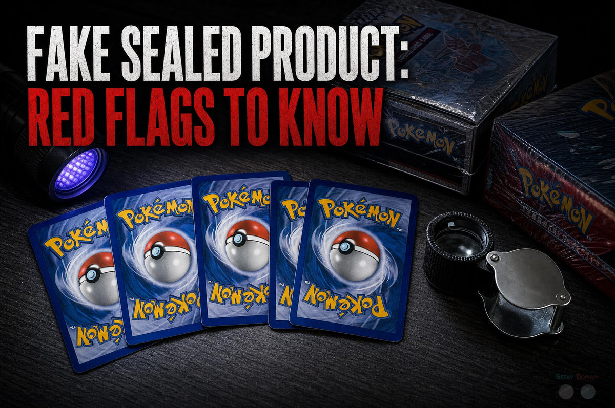 Fake Sealed Product: Red Flags to Know