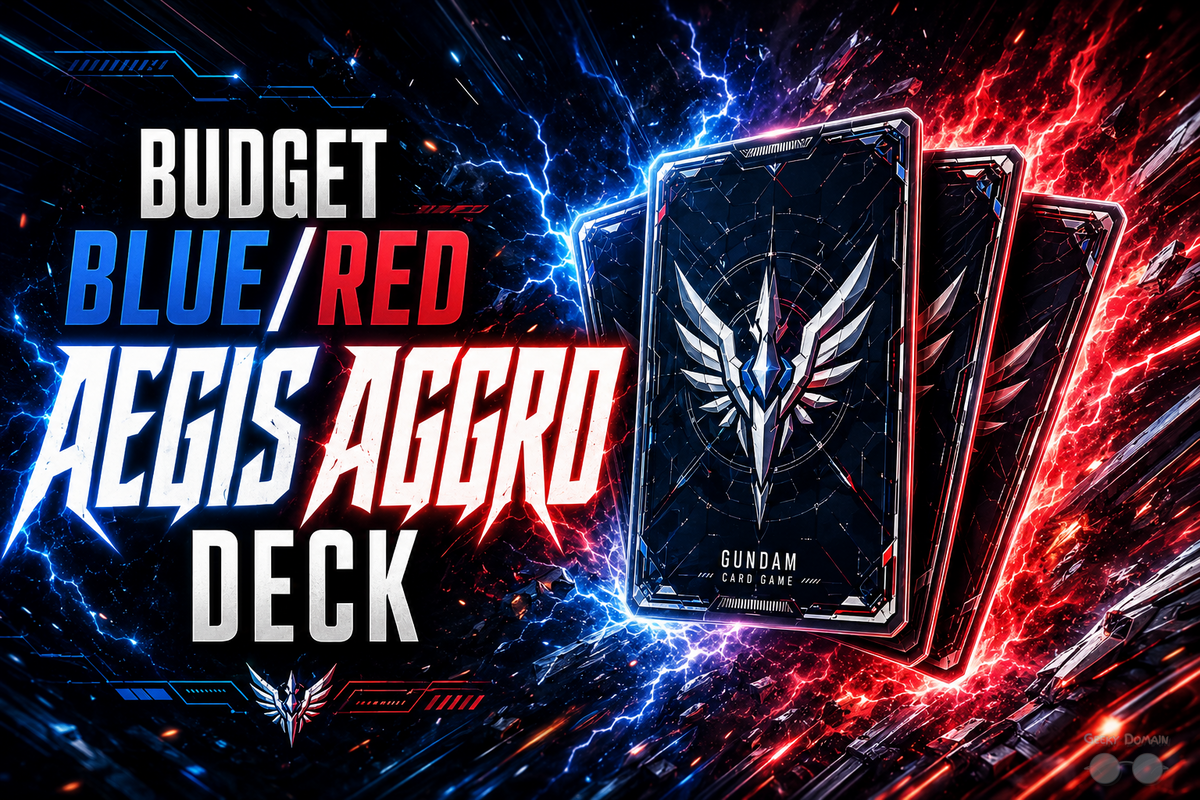 Budget Blue/Red Aegis Aggro Deck (Gundam)