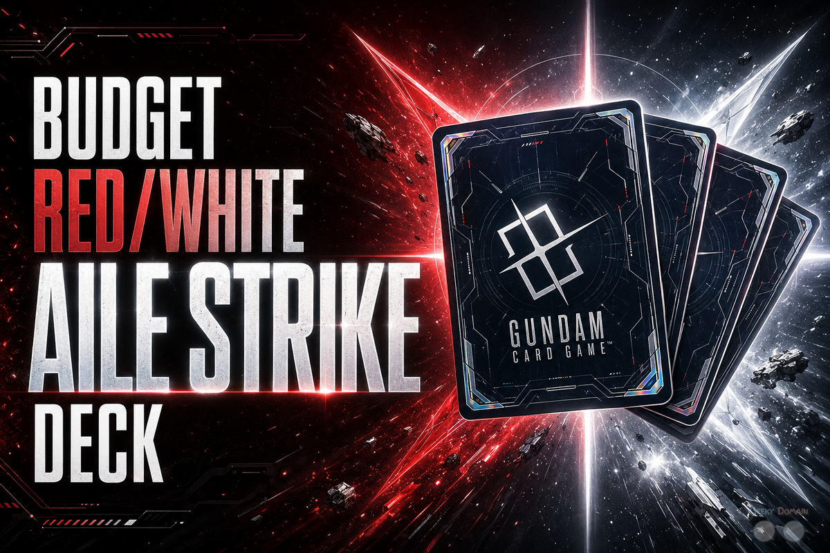 Budget Red/White Aile Strike Deck (Gundam)