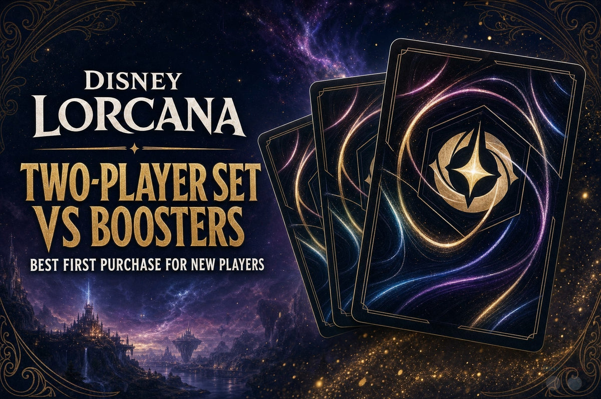 2-Player Starter Set vs. Boosters: Best First Buy in Lorcana