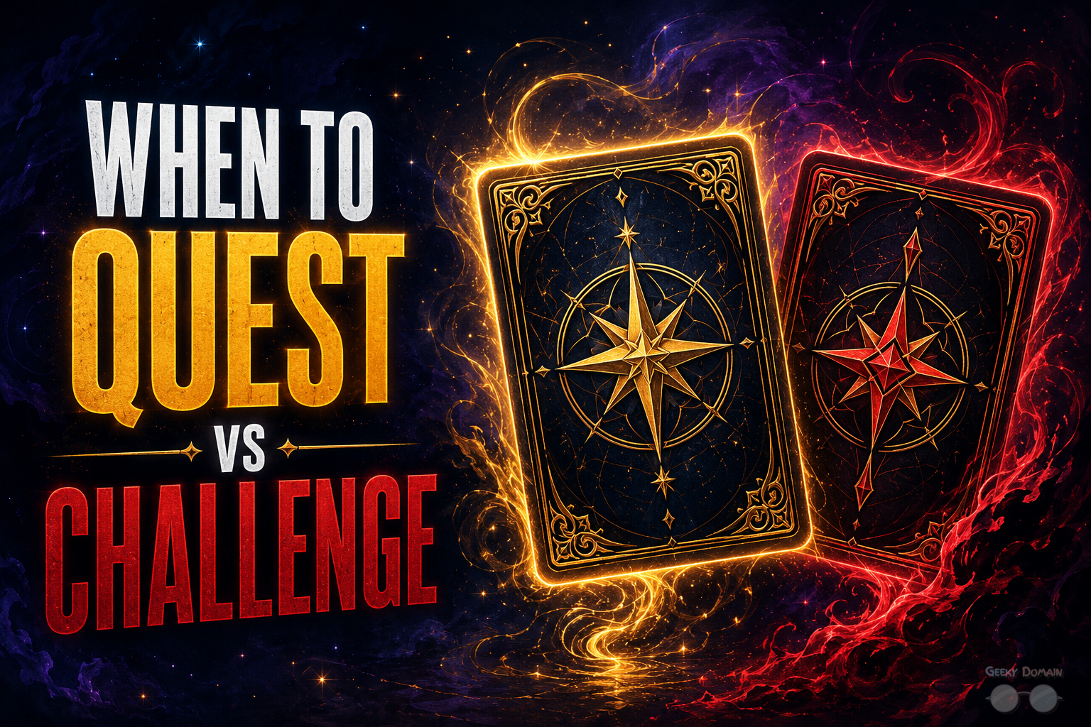 When to Quest vs Challenge: The Core Tempo Decision
