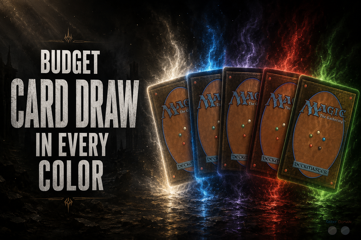 Best Budget Card Draw in Each Color for Commander