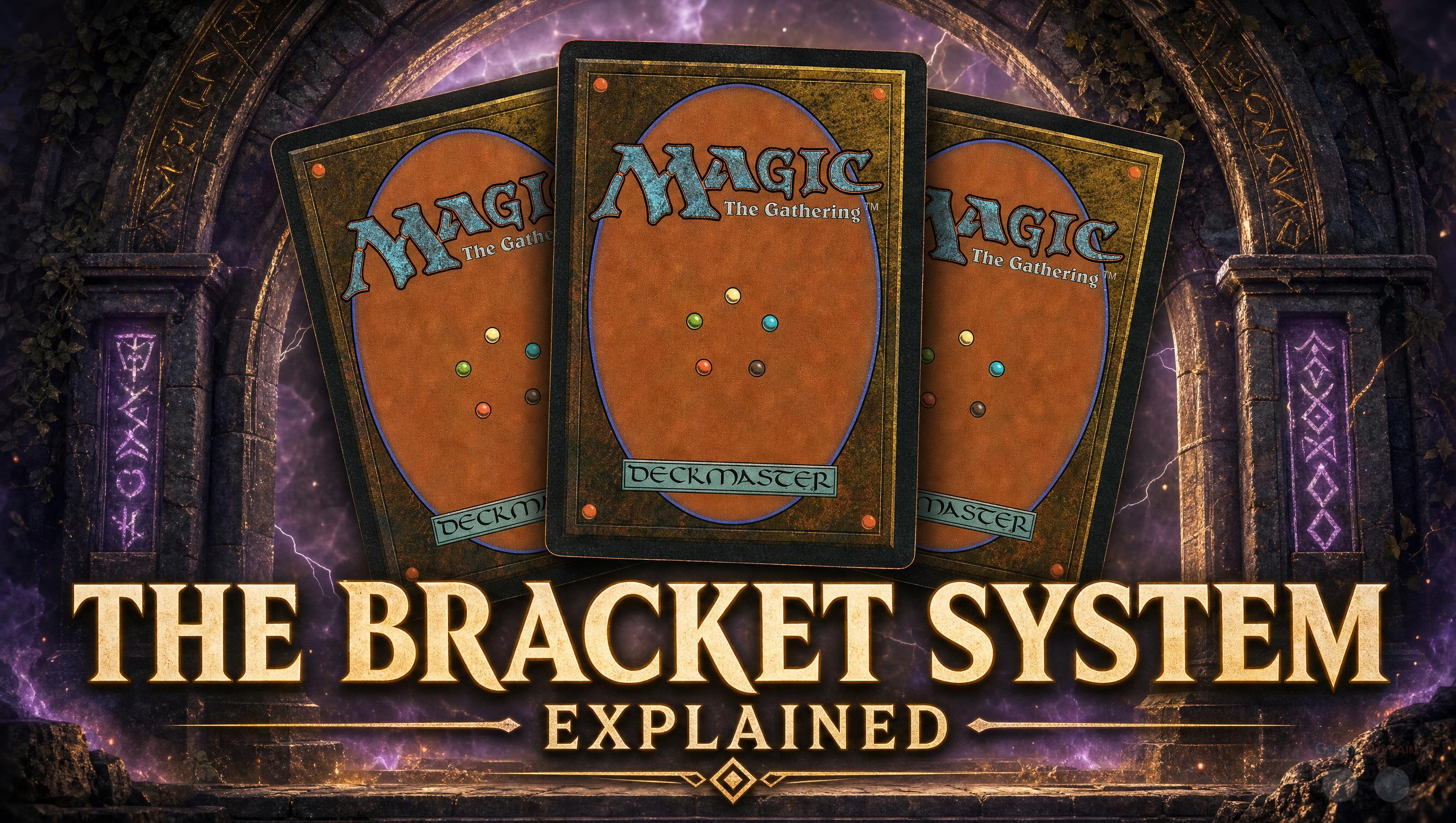The MTG Bracket System Explained (Commander 2025+)