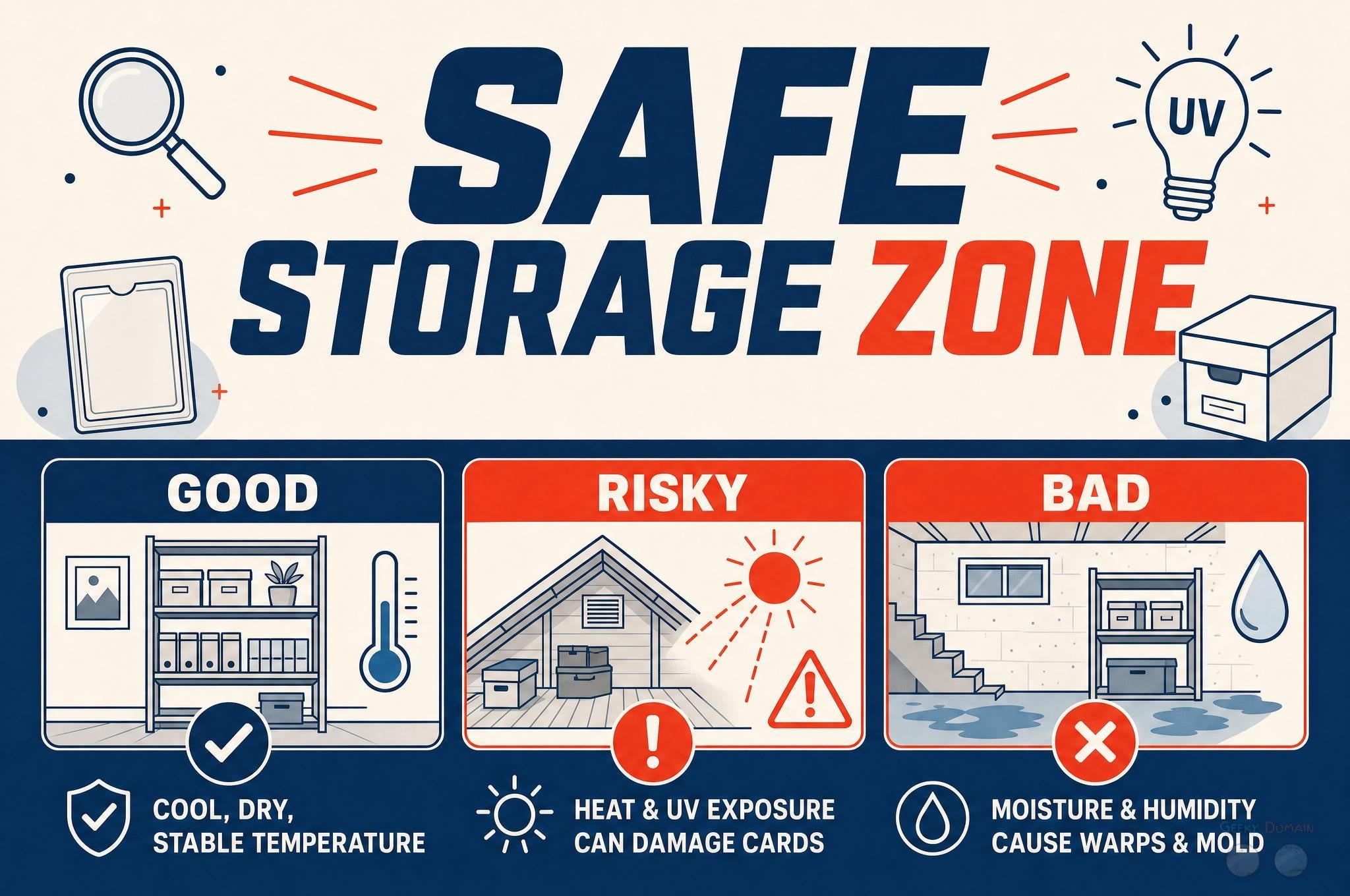 The Best Card Storage Conditions: Heat, Humidity & UV