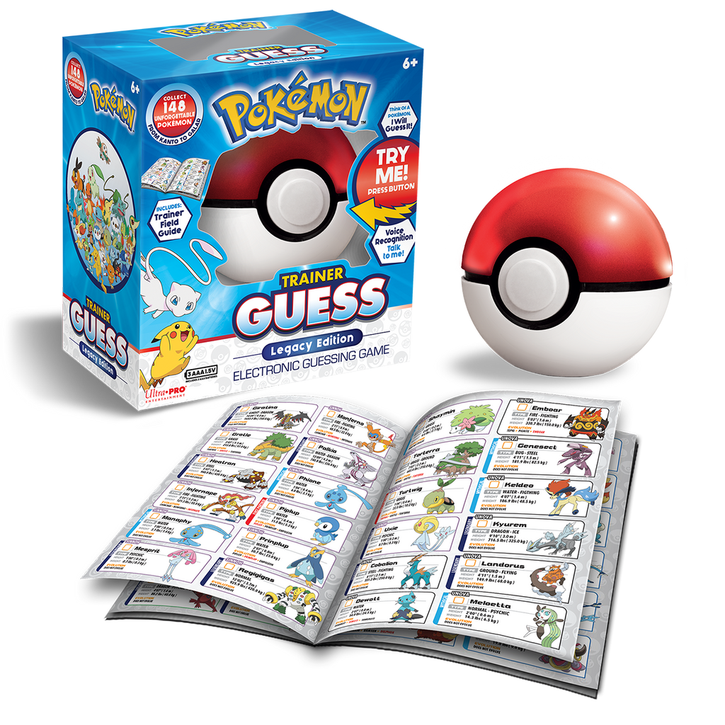 Pokémon Trainer Guess Legacy: An Electronic Game for Ages 6 and up