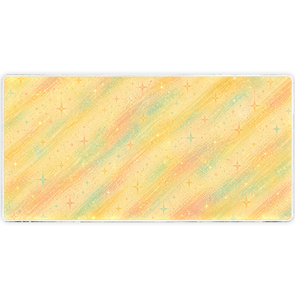 Vintage Pull Holo TCG Playmat — retro foil design