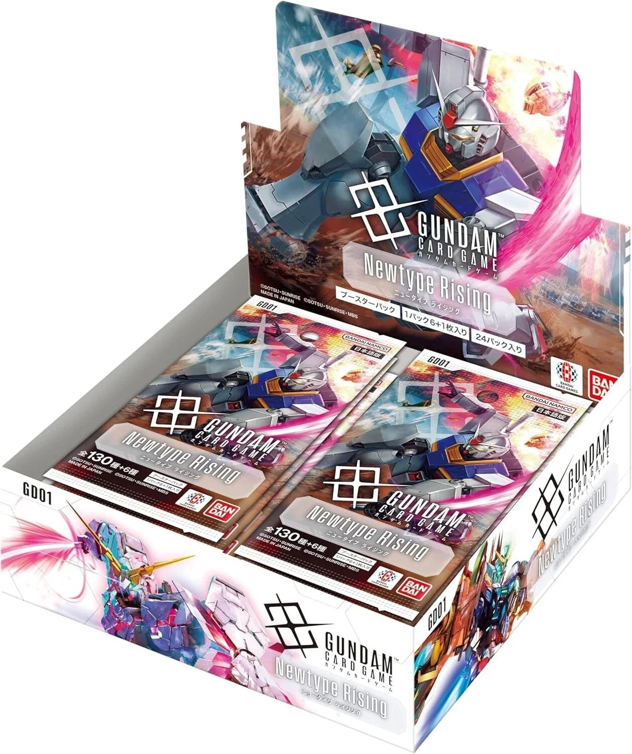 Gundam TCG: Newtype Rising Booster Box [GD01] — Japanese